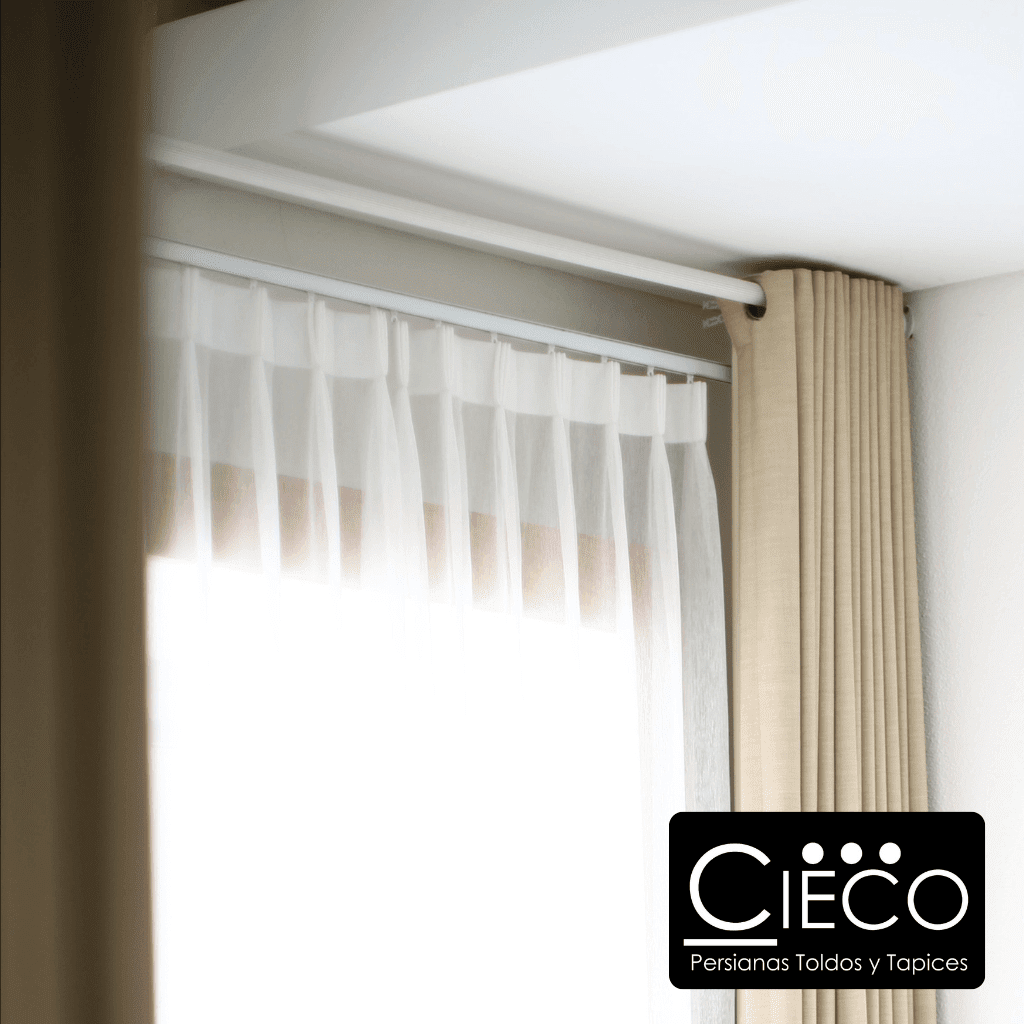 Cortinas beige
