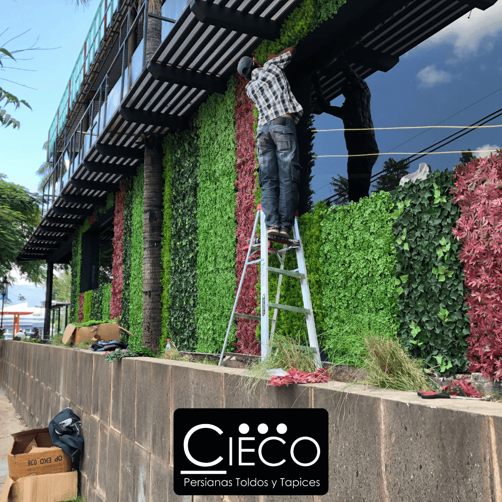 instalacion muro verde